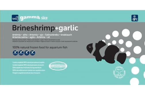 Gamma Slice Brineshrimp + Garlic 250g