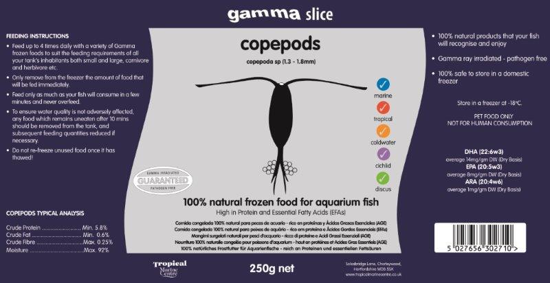 Gamma Slice Copepods 250g